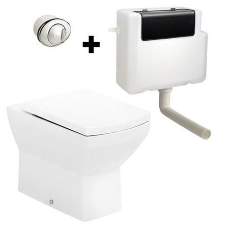 Tabor Back To Wall Toilet with Concealed Cistern