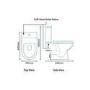 Dee Toilet and Seat with Pan Connector