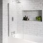 1500mm Shower Bath Suite with Toilet Basin & Panels - Alton