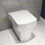 1700mm Straight Bath Suite with Front Panel & White Toilet and Sink Unit - Alton