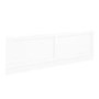 1700mm Round Single Ended Bath  & Matt White Bath Front & End Panel  
