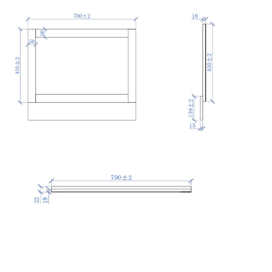 1700mm Round Single Ended Bath  & Matt White Bath Front & End Panel  