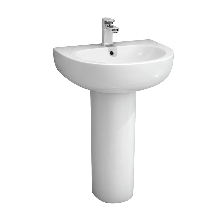 Classic Straight Bath Addison Toilet and Basin Suite