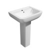 Single Ended 1700 x 700mm Shower Bath Suite with Toilet Basin &amp; Panels - Rutland