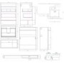 Agora Right Hand and Burford Shower Bath Furniture Suite