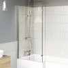 1500mm Left Hand Shower Bath Suite with Toilet Basin &amp; Panels - Lomax