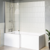 1500mm Left Hand Shower Bath Suite with Toilet Basin &amp; Panels - Lomax