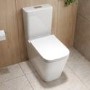 1500mm Right Hand Shower Bath Suite with Toilet Basin & Panels - Lomax