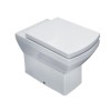 1700mm Grey Left Hand L Shape Bath suite with Toilet &amp; Sink Unit - Ashford