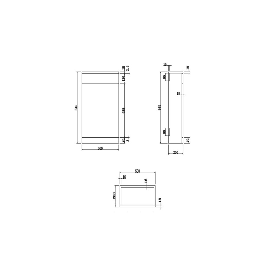 1700mm Grey Left Hand L Shape Bath suite with Toilet & Sink Unit - Ashford