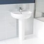 1700mm Left Hand Shower Bath Suite with Toilet Basin & Panels - Lomax