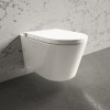 Wall Hung Smart Toilet Round with Geberit Cistern and Frame - Purificare