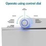 1200mm White Toilet and Sink Unit Left Hand with Smart Bidet Toilet - Agora
