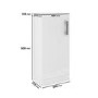 Grade A2 - 400mm White Cloakroom Freestanding Vanity Unit with Basin and Chrome Handle - Ashford