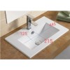 1100mm White Toilet and Sink Drawer Unit with Square Toilet and Chrome fittings - Ashford