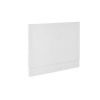 1700mm x 700mm Wooden White Gloss Bath Panel Pack - Ashford