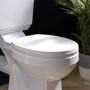 White Round Soft Close Toilet Seat - Park Royal