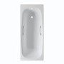 GRADE A2 - 1700 x 700 Colt Single Ended Steel Bath with 0 Tap Holes and Grips