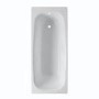 Single Ended Steel Bath with No Tap Holes - 1500 x 700mm