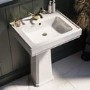 Traditional Brass Freestanding Bath Suite with Toilet & Basin - Park Royal
