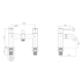 Arissa Matt Black Bath Shower and Tap Pack