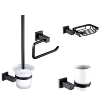 Arissa 4 Piece Bathroom Accessory Pack 