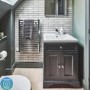 610mm Grey Freestanding Vanity Unit with Basin - Burford