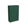 500mm Green Back to Wall Unit with Square Toilet - Camden