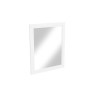 Rectangular White Bathroom Mirror 550 x 700mm - Camden