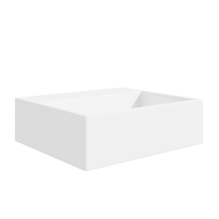 Grade A1 - Cloakroom Wall Hung Basin and Waste 330mm - Houston