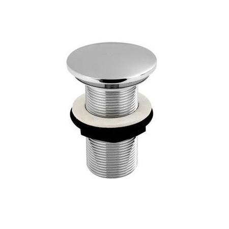 Chrome Free Flow Unslotted Basin Waste - Better Bathrooms