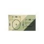 Grey Round Countertop Basin and Waste 358mm - Verona