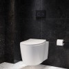 Grade A1 - Wall Hung Rimless Toilet with Soft Close Seat - Alcor