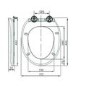 Grade A1 - Wall Hung Rimless Toilet with Soft Close Seat - Alcor