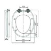 Grade A1 - Wall Hung Rimless Toilet with Soft Close Seat - Alcor