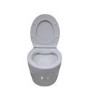 Wall Hung Rimless Toilet with Soft Close Seat, White Glass Sensor Flush Plate, 1168mm Frame & Cistern – Alcor