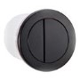 Arissa Matt Black Pneumatic Push Button and Cistern