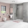 GRADE A1 - Wall Hung Rimless Toilet with Soft Close Seat - Newport