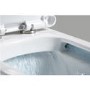 Grade A1 - Close Coupled Rimless Toilet with Soft Close Seat - Ashford