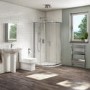 Grade A1 - Modern Pedestal Basin 605mm - Ashford