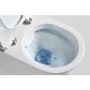 Grade A1 - Close Coupled Rimless Short Projection Toilet with Soft Close Slim Seat - Venice