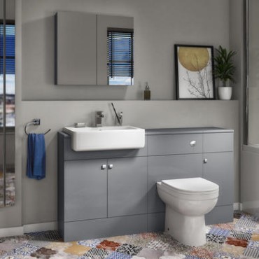 Toilet And Sink Units Combination, Toilet And Vanity Unit Set