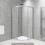 Grade A1 - 900mm Quadrant Shower Enclosure- Pavo