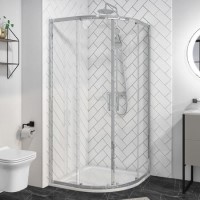 1000mm Quadrant Shower Enclosure with Shower Tray - Pavo