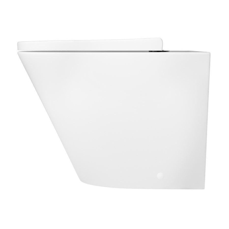 800mm Black Quadrant Shower Enclosure Bathroom Suite with Left Hand Toilet & Sink Unit - Pavo