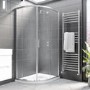 1000x900mm Offset Quadrant Shower Enclosure - Pavo