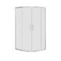Grade A1 - 1000 x 900 Offset Quadrant Shower Enclosure - Pavo