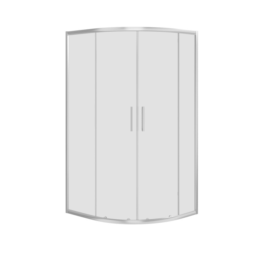 Grade A1 - 1000 x 900 Offset Quadrant Shower Enclosure - Pavo