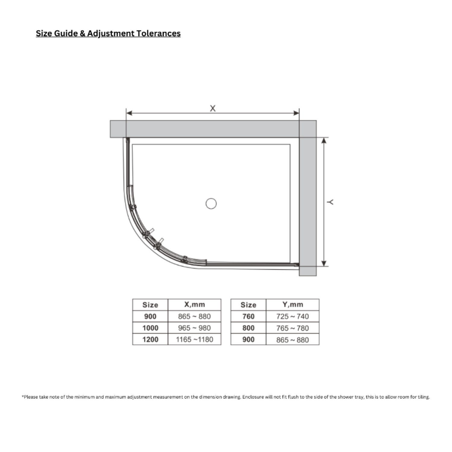 Black 8mm Glass Rectangular Sliding Shower Enclosure 1400x700mm - Pavo -  Better Bathrooms