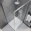 1000x760mm Rectangular Sliding Shower Enclosure - Pavo